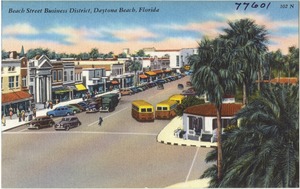 Beach Street business district, Daytona Beach Florida