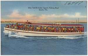 Miss Tek-Ni-Color, sports fishing boat, Destin, Florida