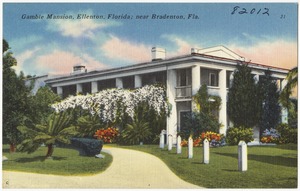 Gamble Mansion, Ellenton, Florida, near Bradenton, Florida