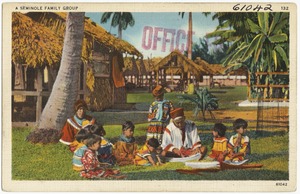 A Seminole family group