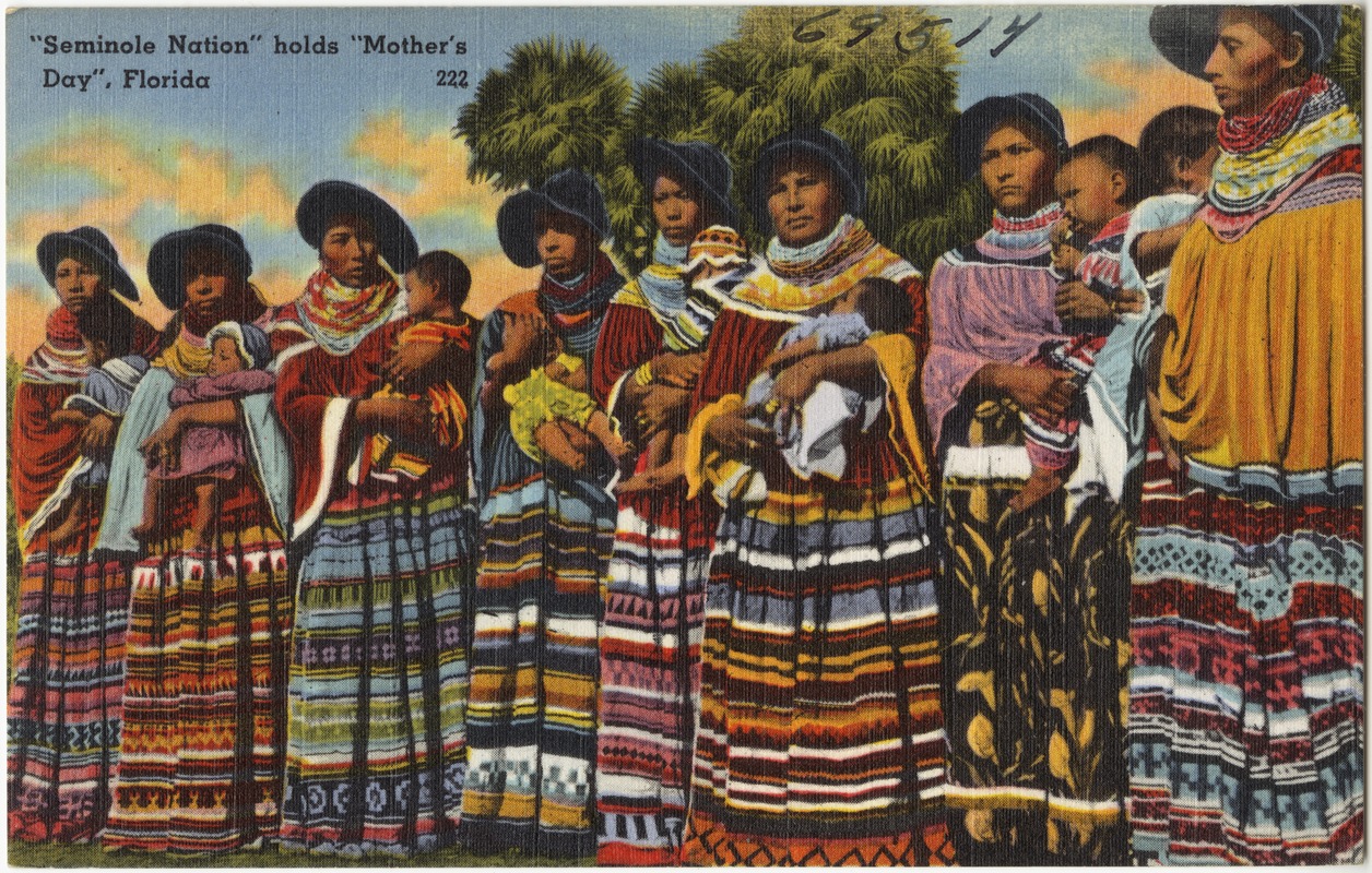 "Seminole Nation" holds "Mother's Day", Florida Digital Commonwealth