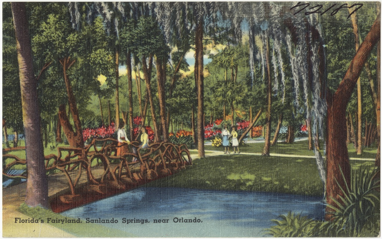 Florida's fairyland, Sanlando Springs, near Orlando
