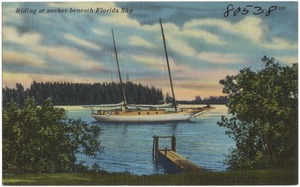 Riding at anchor beneath Florida sky