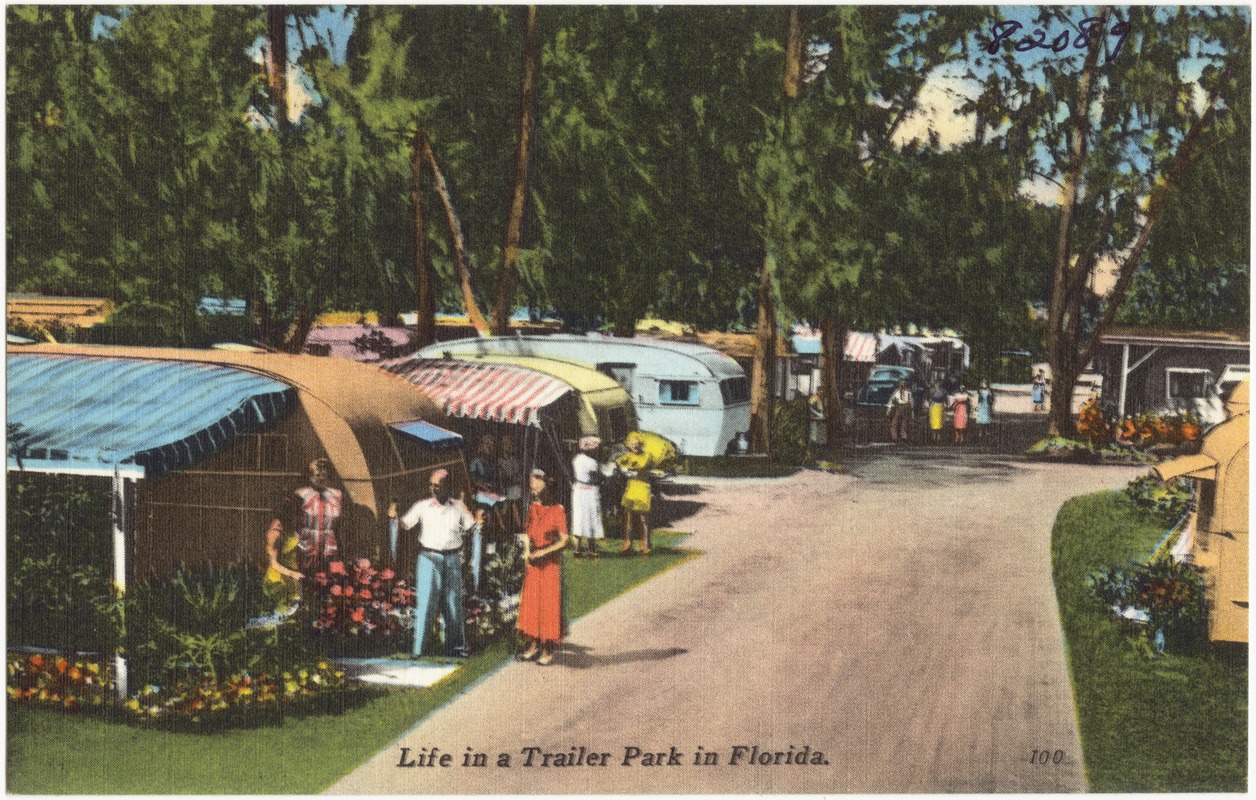 Life in a trailer park in Florida
