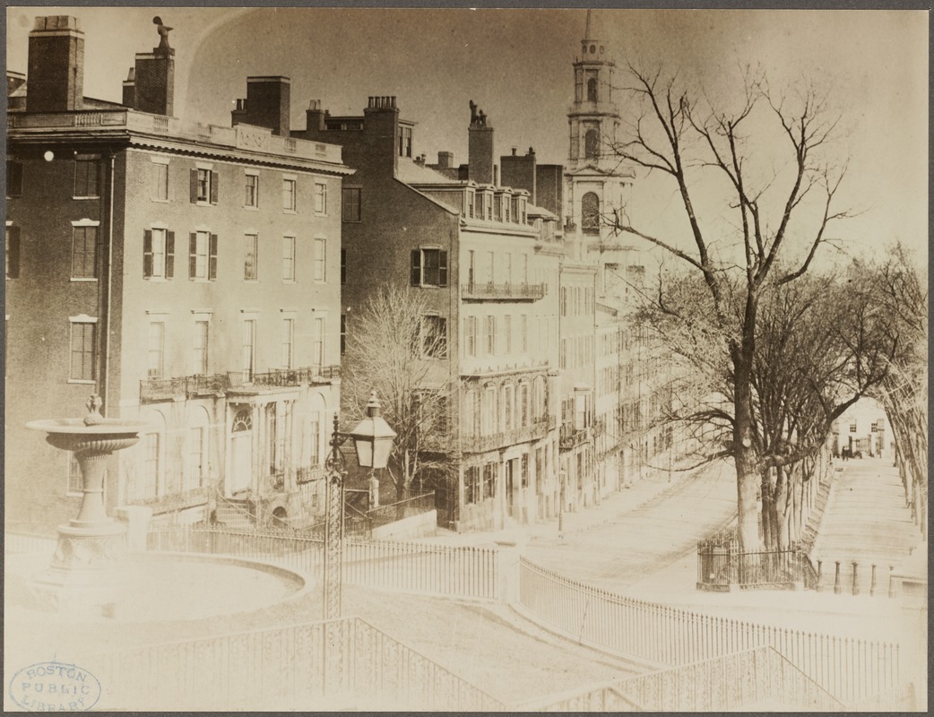 Boston. Streets. Park Street, from State House