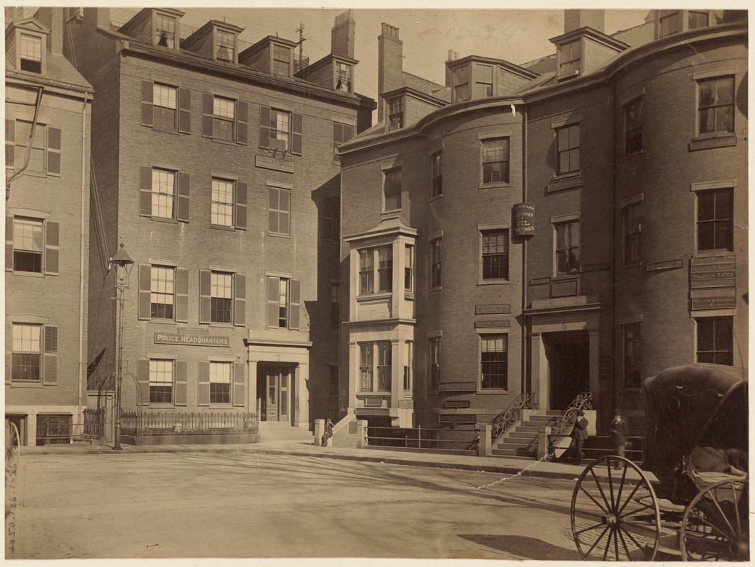 Police headquarters. Formerly residence of John Lowell, Pemberton