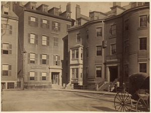 Police headquarters. Formerly residence of John Lowell, Pemberton Square