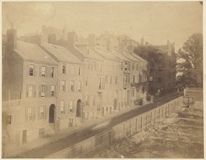 Temple St. from Derne to Mt. Vernon. 1886. Razed 1891-2