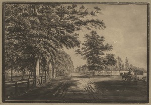 Tremont Street early in the nineteenth century