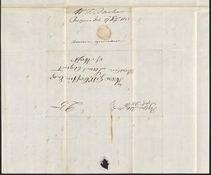 W.F. Barker to George Coffin, 17 September 1843