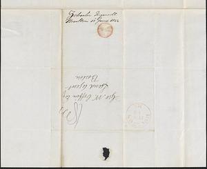 Zebulon Ingersoll to George Coffin, 18 June 1844