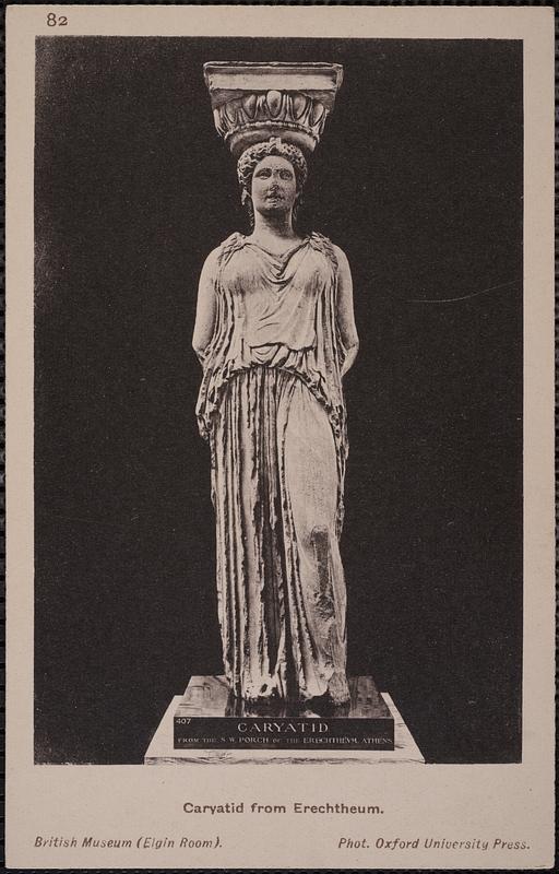 Caryatid from Erechtheum. British Museum (Elgin Room)