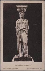 Caryatid from Erechtheum. British Museum (Elgin Room)