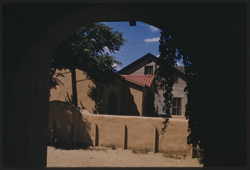 Adobe building, Santa Fe, New Mexico