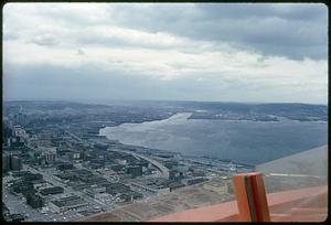 Elevated of Seattle and Elliott Bay