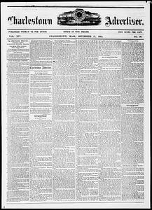 Charlestown Advertiser, September 17, 1864