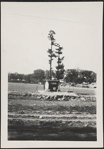 Small building in a field