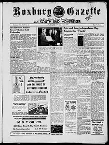 Roxbury Gazette and South End Advertiser, June 27, 1957