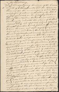 Chappaquiddick and Christiantown - Letter to Gov. Elbridge Gerry from Chappaquiddick and Christiantown Indians, October 28, 1811