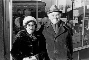 Walter Fitzgerald and friend Broadway