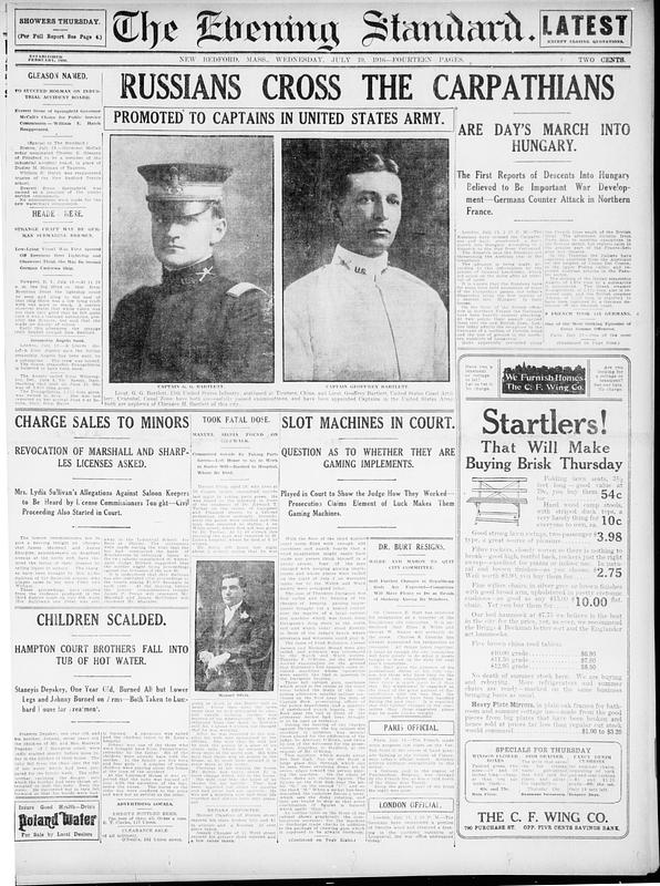 Evening Standard. July 19, 1916 - Digital Commonwealth