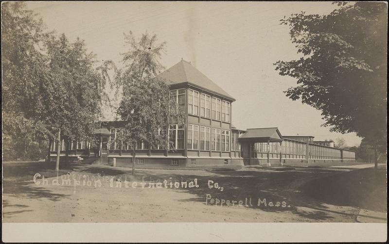 Champion International Co. factory, East Pepperell