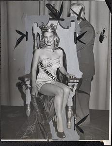 The crowning of Mrs. America