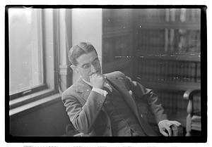 Leo Schwartz, legal advisor to Police Commissioner E.C. Hultman at headquarters