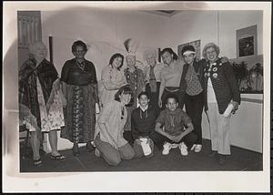 Visiting artist reception