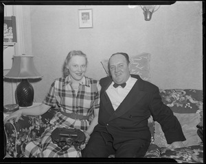 Unidentified man and woman