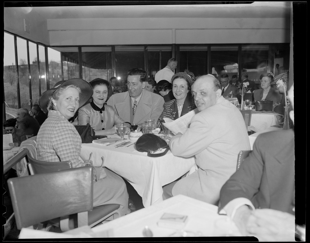 Group of people around table