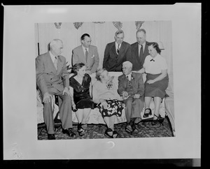 Unidentified group of people