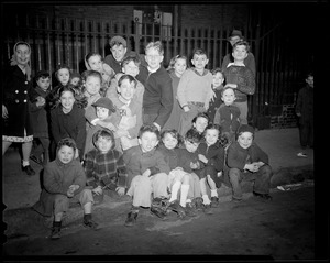 Group of kids on street