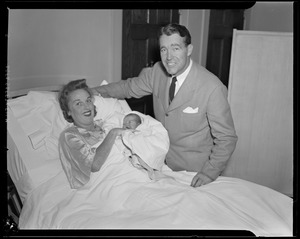 Couple with newborn