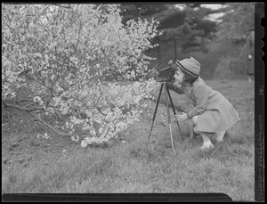 Little girl photographer