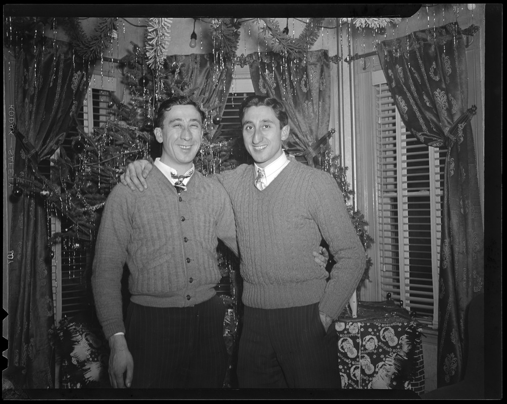 Family at Christmas Digital Commonwealth