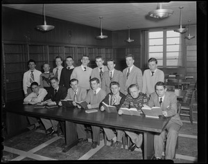 Boys at boarding school