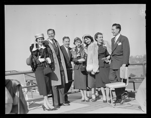 Group, possibly Suffolk Downs