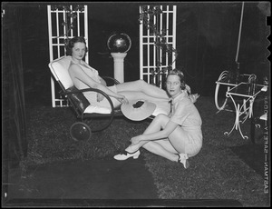 Two unidentified women