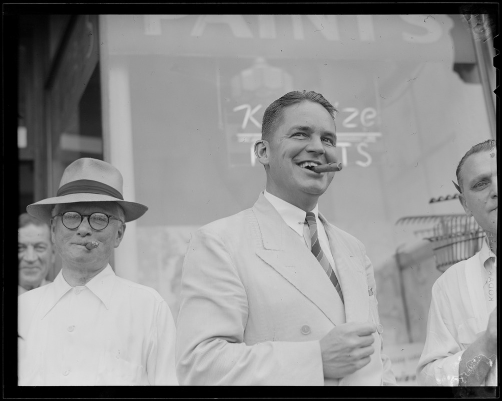 Men smoking cigars