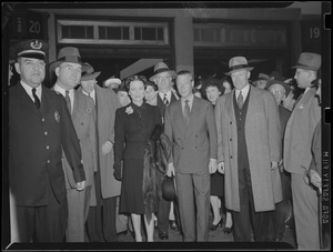 The Duke & Duchess of Windsor visit Boston