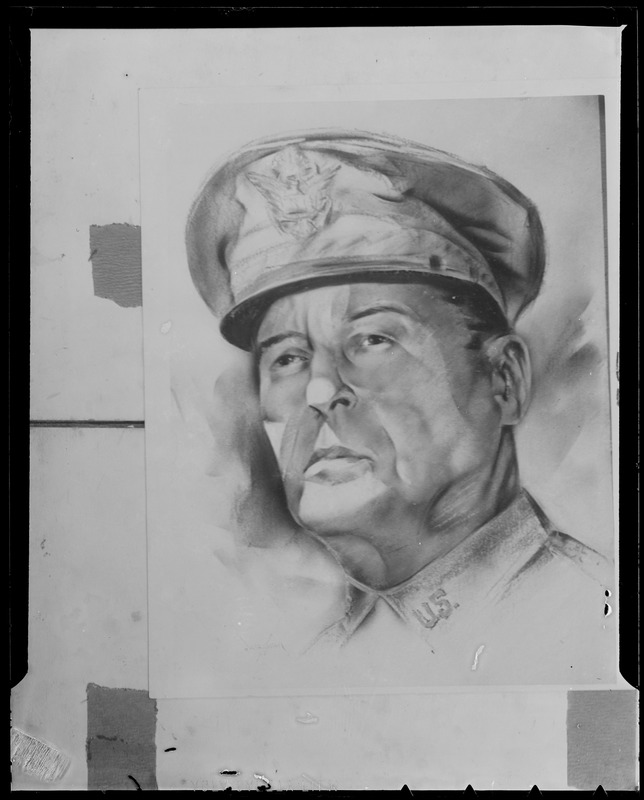 Painting of Douglas MacArthur