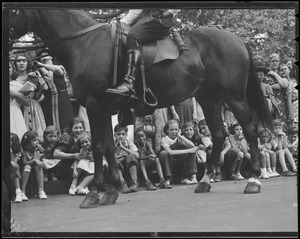 Shirley Temple visits Boston