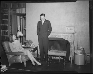 Henry Cabot Lodge, Jr., and wife