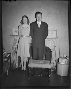 Henry Cabot Lodge, Jr., and wife