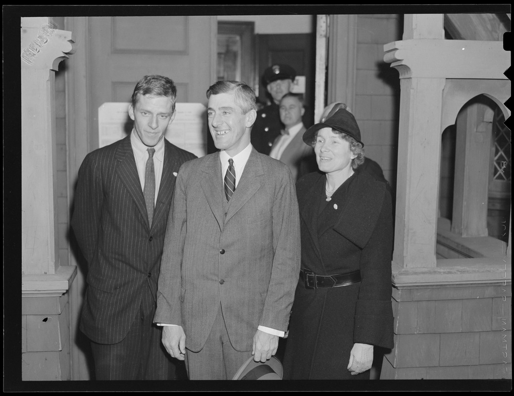 Leverett Saltonstall with family Digital Commonwealth