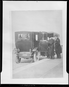 John D. Rockefeller, Sr. and auto