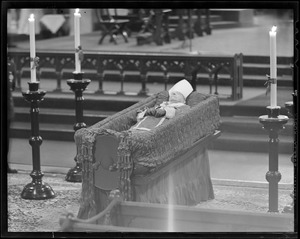 Funeral of Cardinal O'Connell, Holy Cross Cathedral
