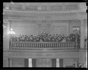 Gov. Saltonstall sworn in at State House