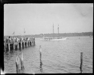 Macmillan arrives at Wiscasset, ME